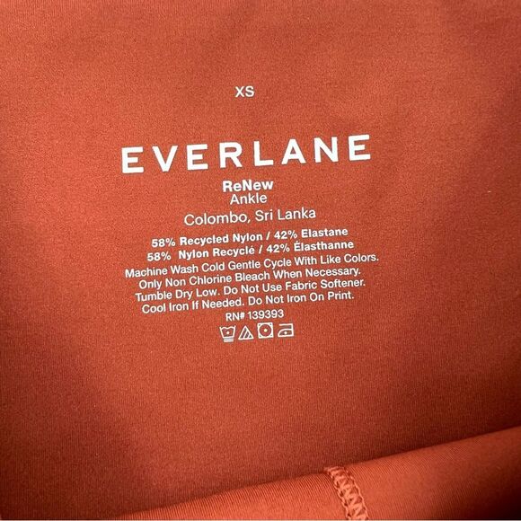 Everlane Perform Ankle Leggings Brandy Rose XS NWT - Picture 7 of 11